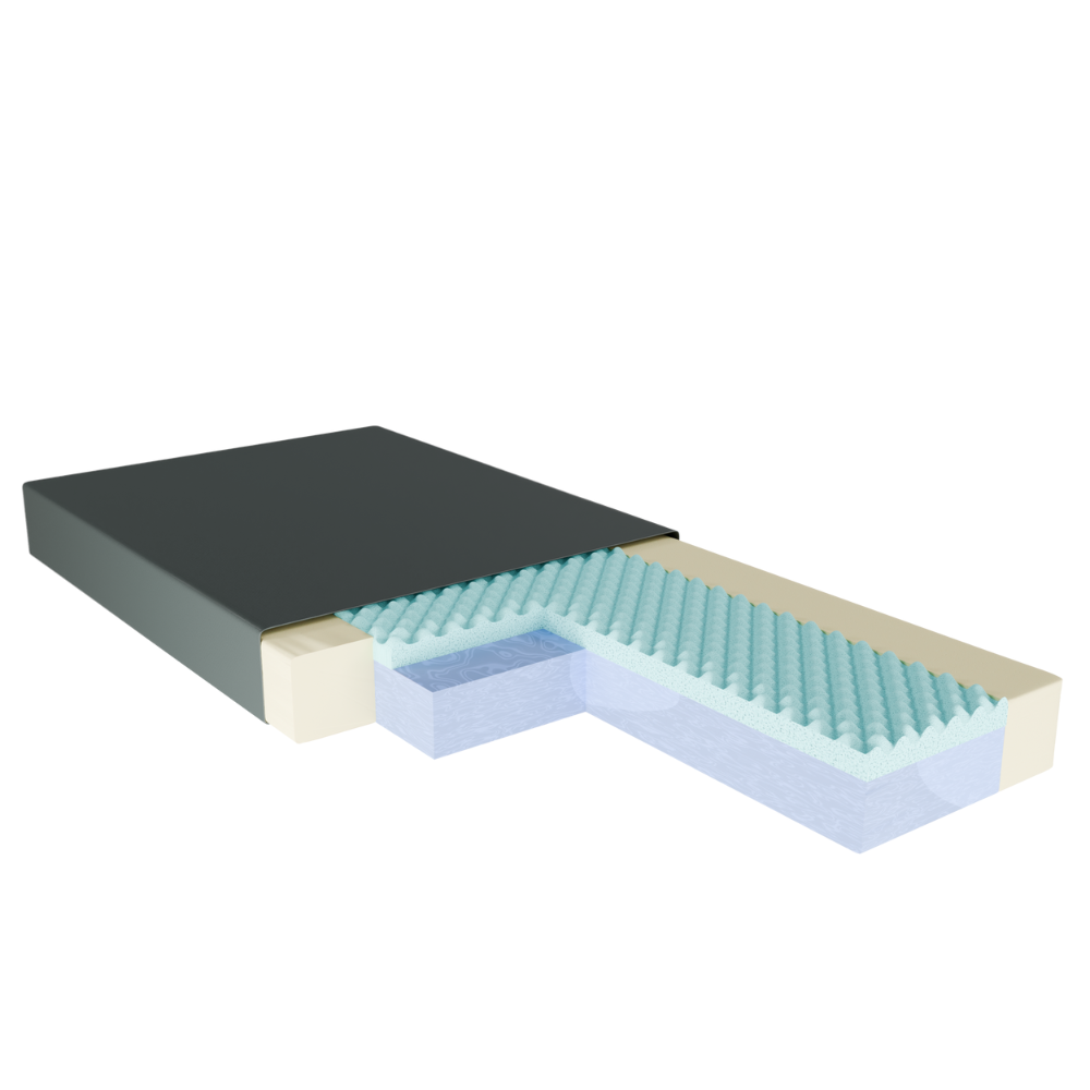 solcare 100 mattress layers