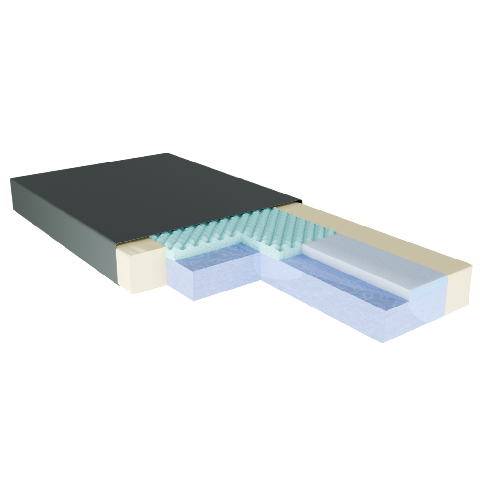 solcare 200 mattress with layers
