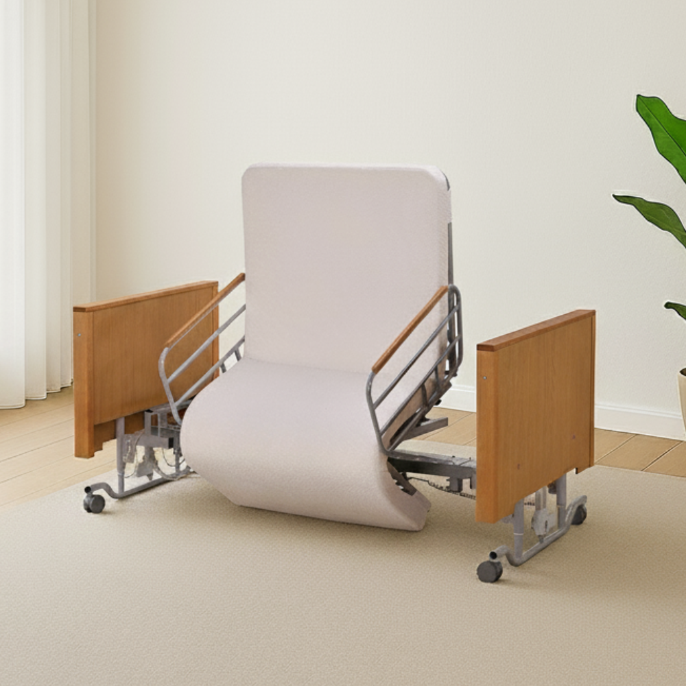 rotabed 2.0 home hospita bed in room