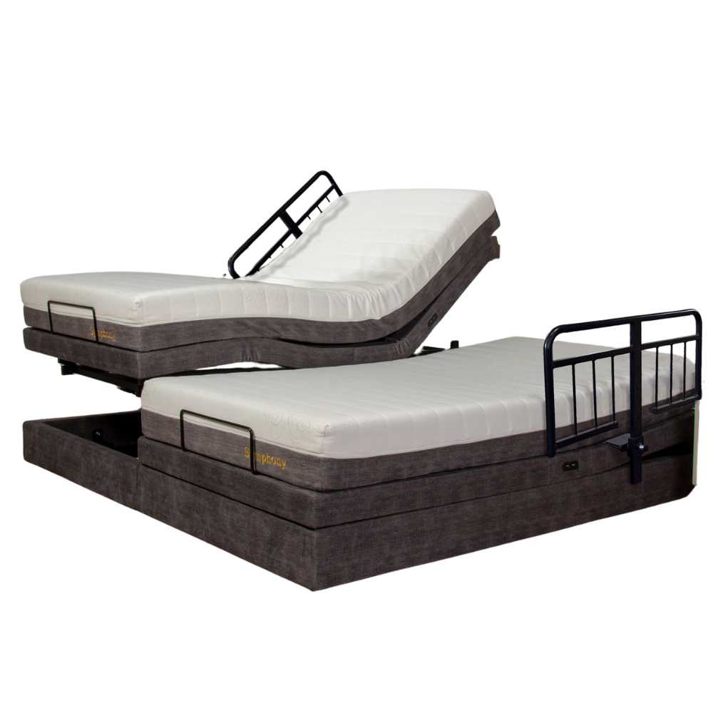 Symphony hi low split king size bed